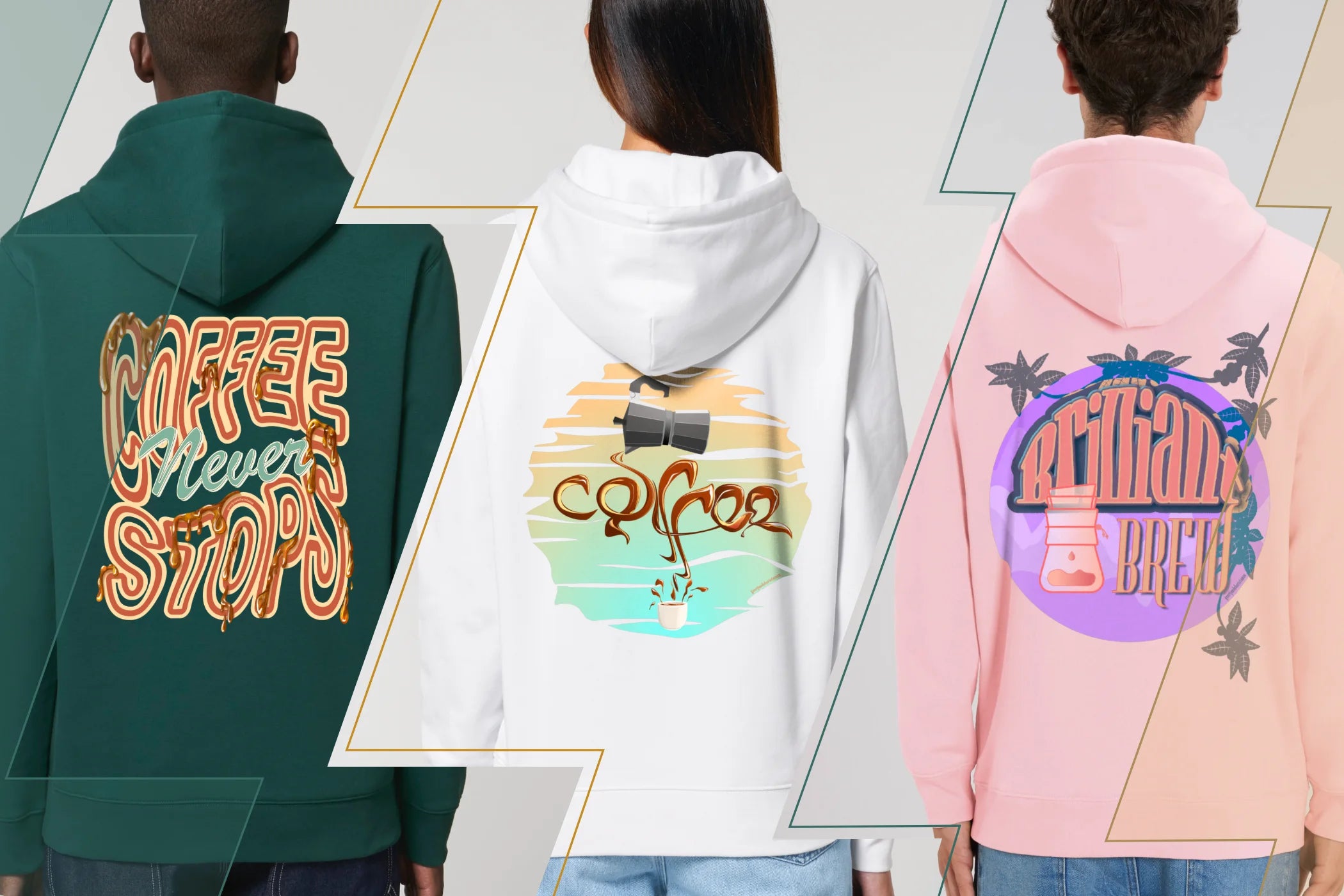 Koffie hoodie homepage banner